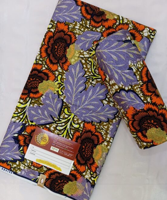 Embellished popplin kitenge