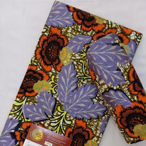 Embellished popplin kitenge