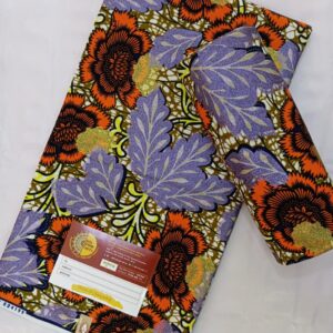 Embellished popplin kitenge