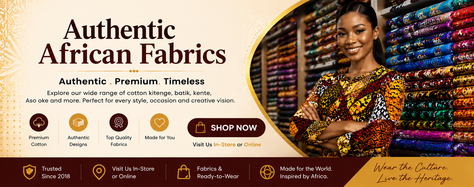 Bella Kitenge Collection